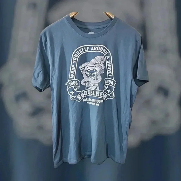 Harley Davidson "Shovel Head" T-shirt. Xl - Picture 2 of 4